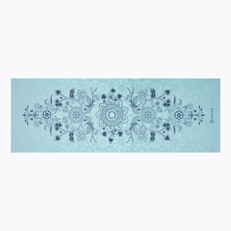 Covoraș de yoga reversibil pentru femei Gaiam Mystic blue 62899 3