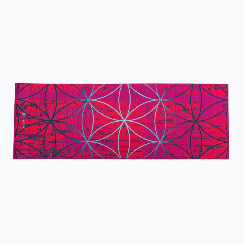 Covoraș de yoga pentru femei Gaiam Radience roz 63491 2