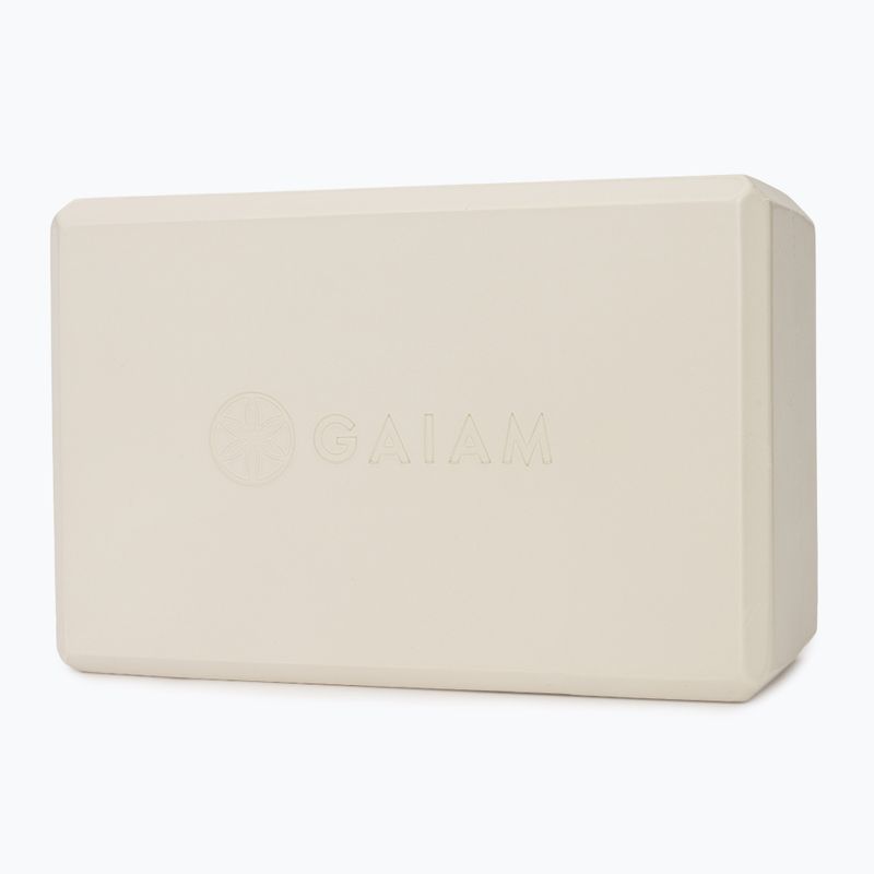 Cub pentru yoga Gaiam Yoga calming greige 2