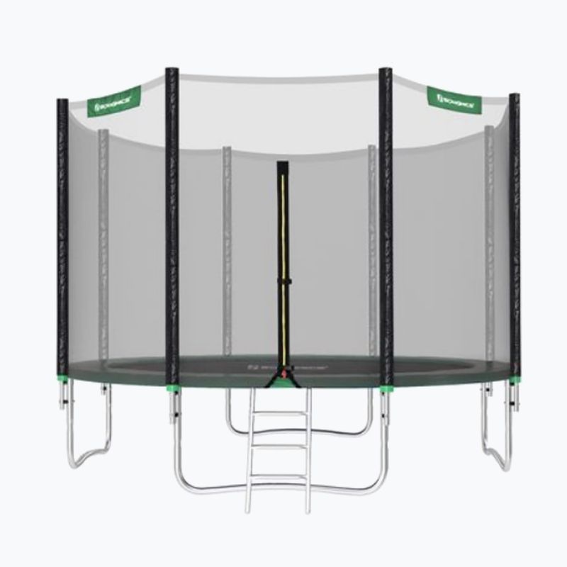 SONGMICS Trambulină 366 cm verde STR12GN
