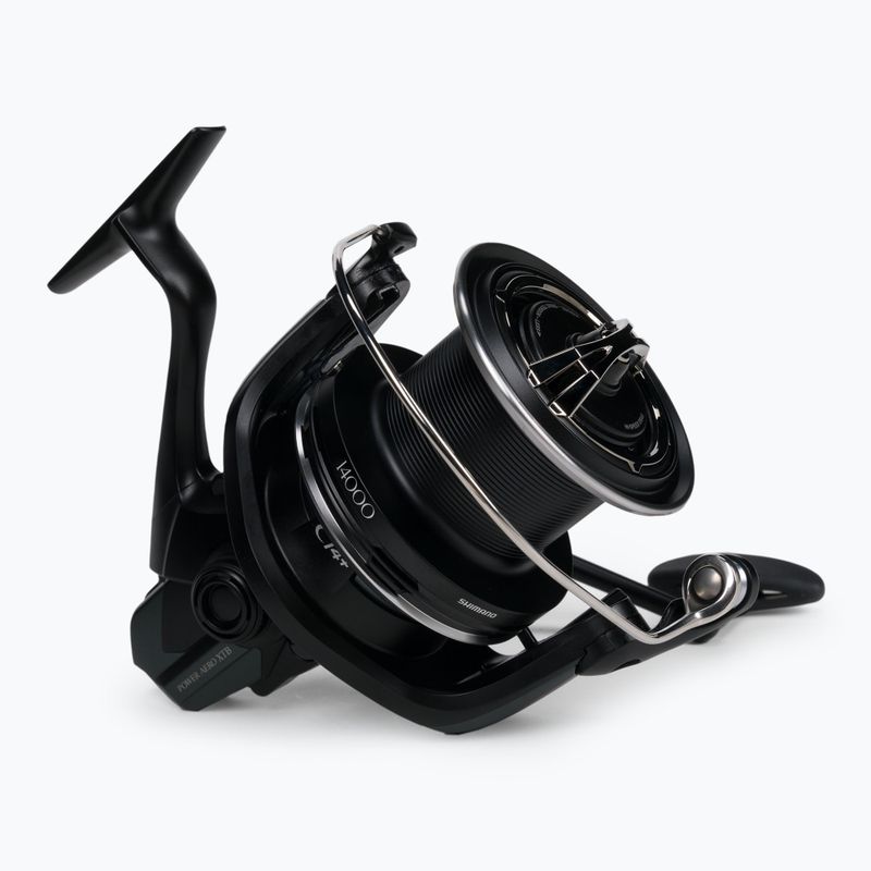 Tambur de pescuit la crap Shimano Power Aero XTB negru PA14000XTB