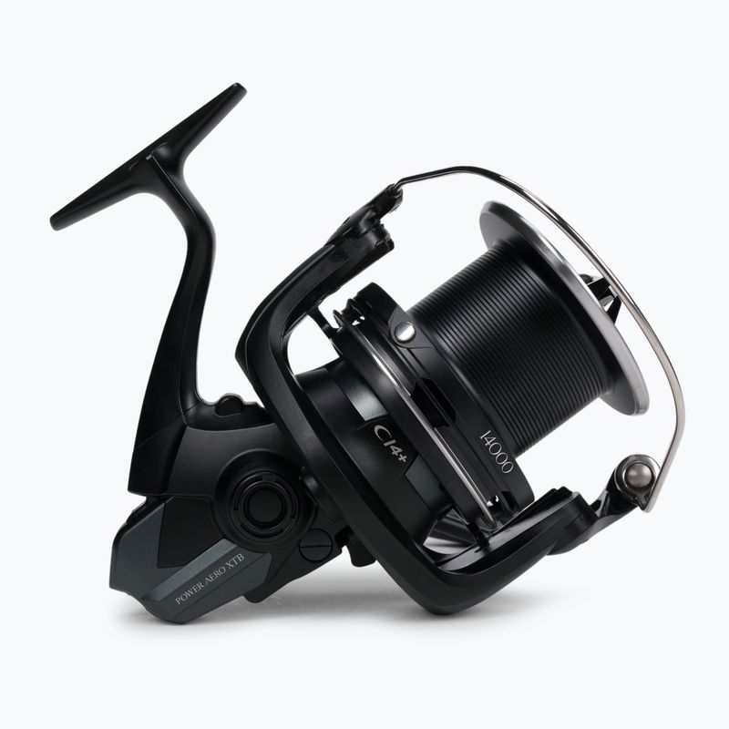 Tambur de pescuit la crap Shimano Power Aero XTB negru PA14000XTB 2