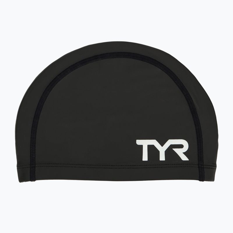 Cască de înot  TYR Silicone Comfort black