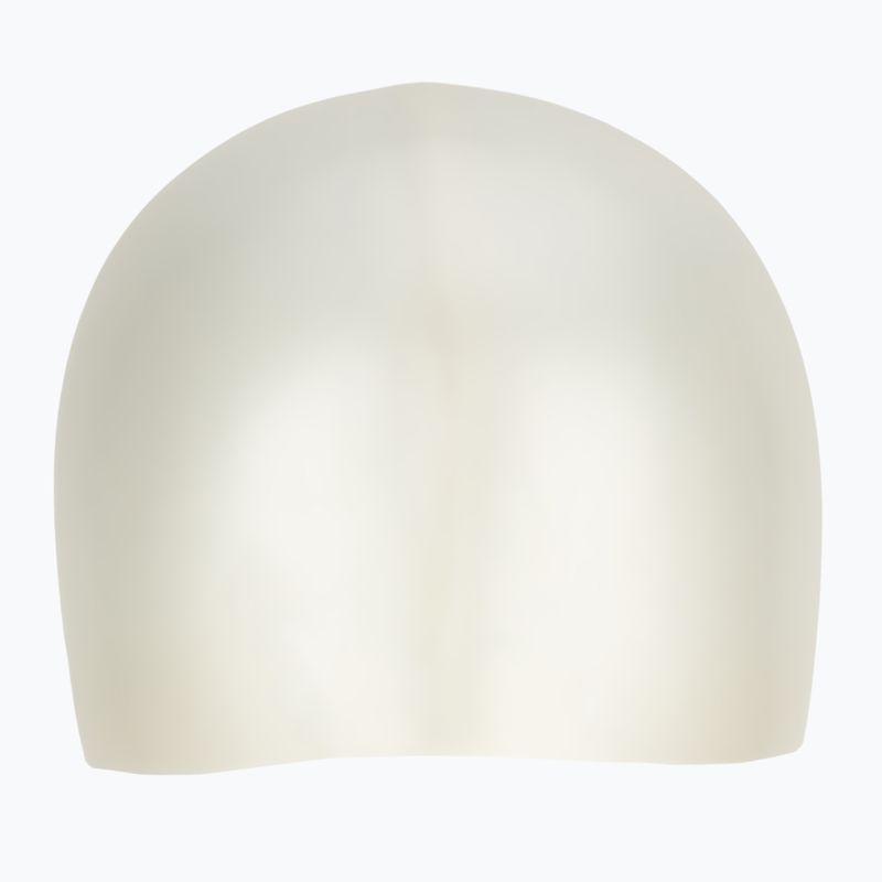 Cască de înot pentru copii  TYR Wrinkle-Free Silicone white 2