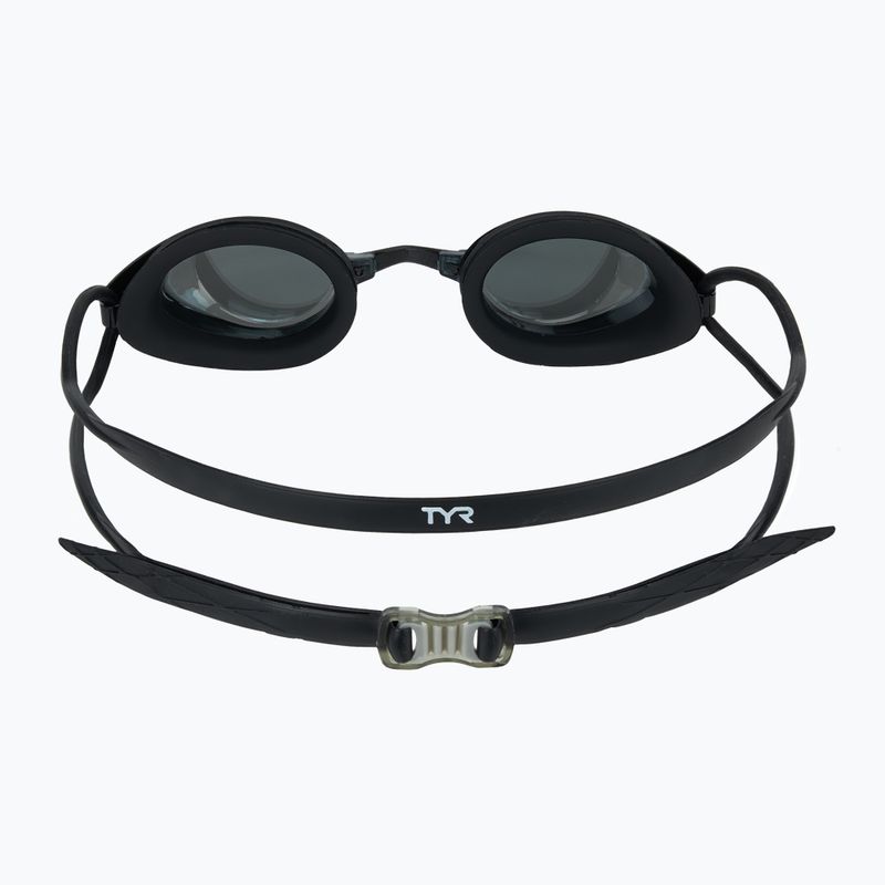 Ochelari de înot  TYR Blackhawk Racing Mirrored silver/ metal/ black 4