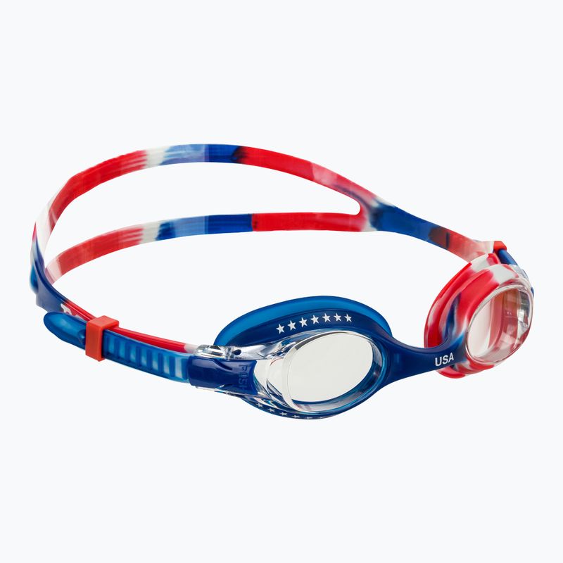 Ochelari de înot TYR Swimple USA clear/red/navy