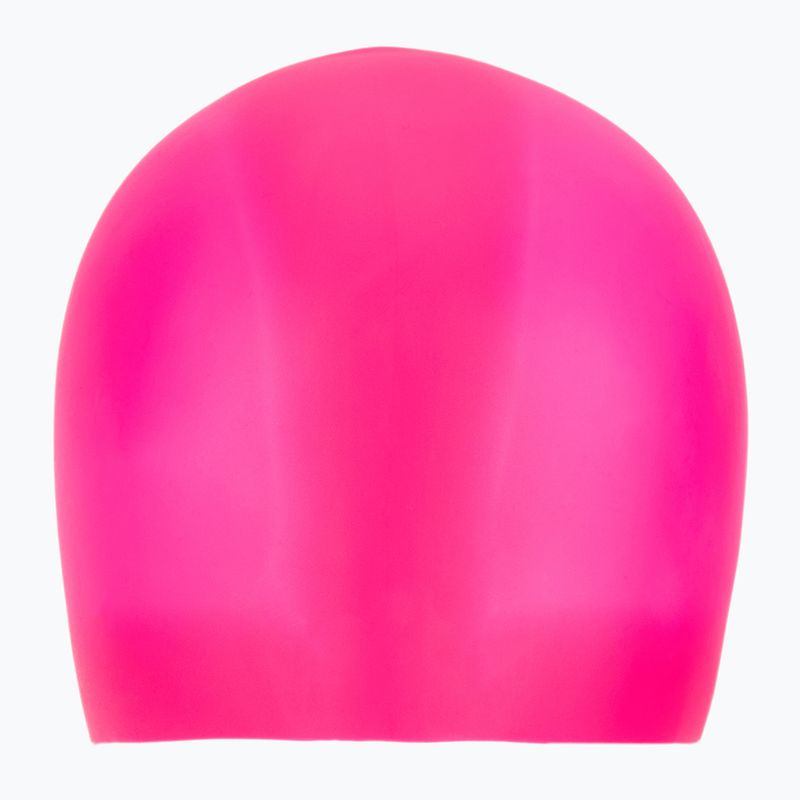 Cască de înot TYR Wrinkle Free Silicone pink 2