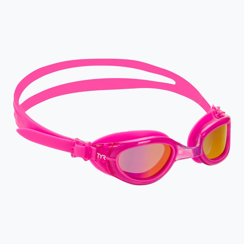 Ochelari de înot TYR Special Ops 2.0 Junior Polarized pink/pink/pink
