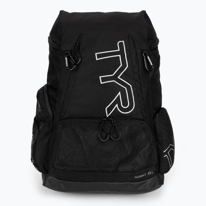 Rucsac de înot TYR Alliance Team 45 l negru/negru