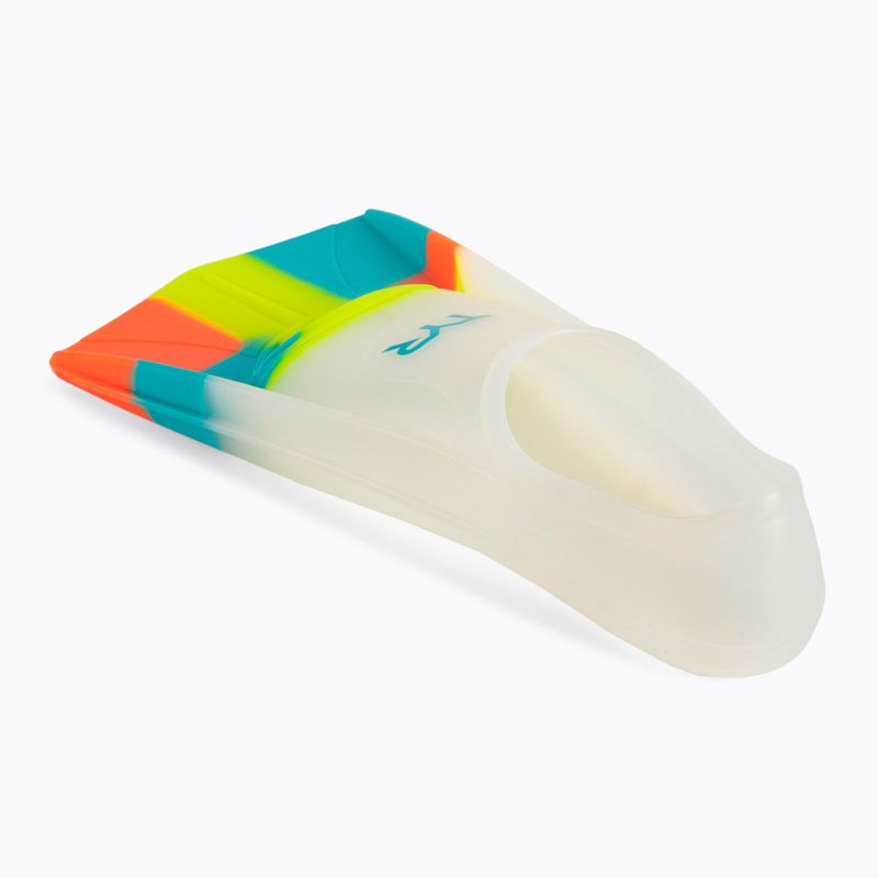 Aripioare de înot TYR Stryker Silicone alb-colorate LFSTRKR 4