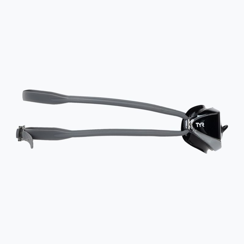 Ochelari de înot TYR Tracer-X Racing Mirrored negru-argintii LGTRXM_043 3