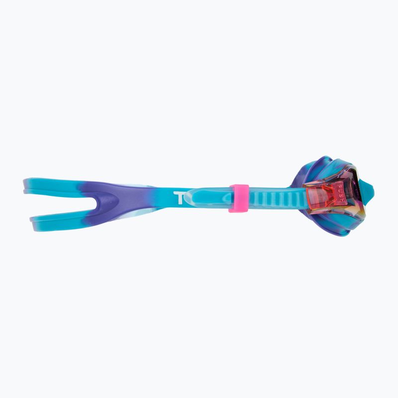 Ochelari de înot pentru copii TYR Swimple Tie Dye Mirrored purple/turqoise/purple 3