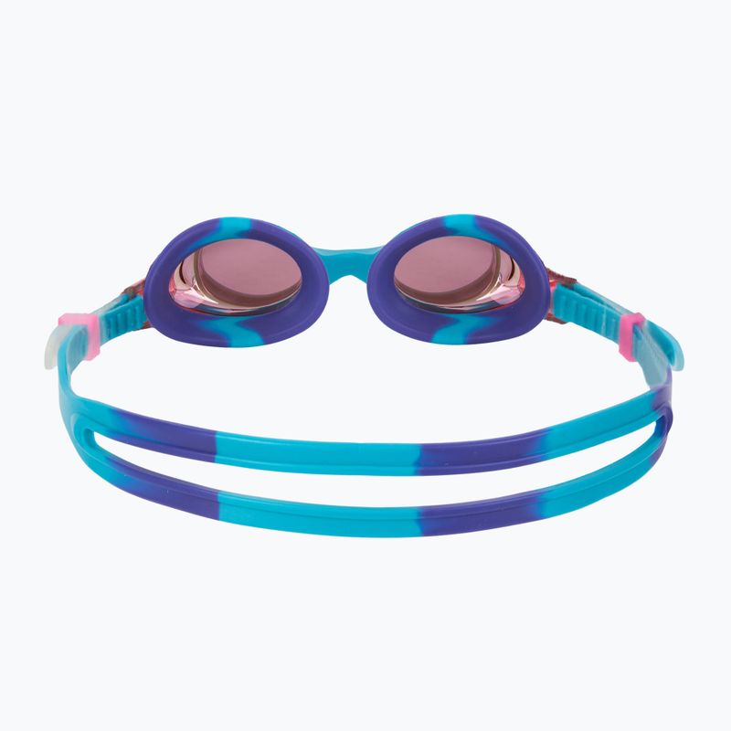 Ochelari de înot pentru copii TYR Swimple Tie Dye Mirrored purple/turqoise/purple 4