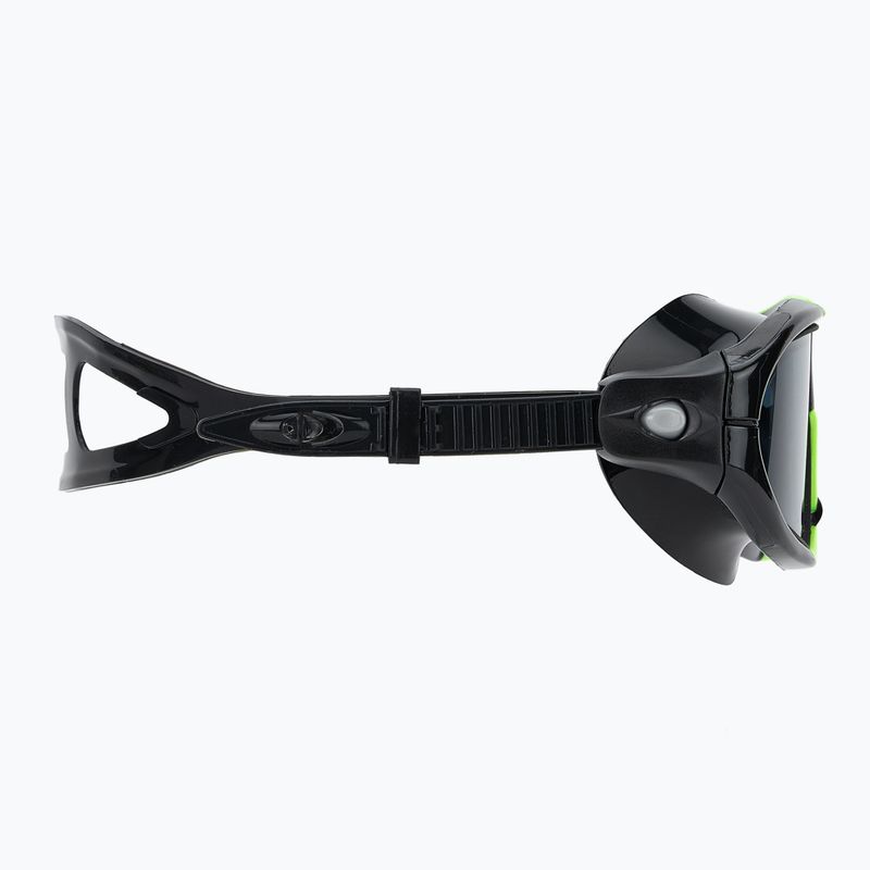 Mască de înot  TYR Orion smoke/ black/ yellow 3