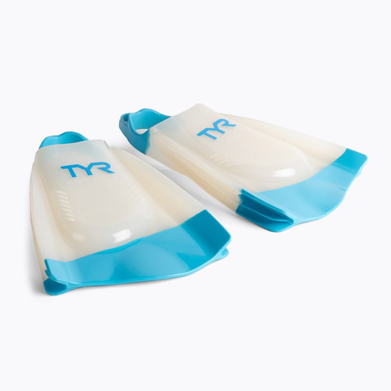 Aripioare de înot TYR Hydroblade alb-albastre LFHYD