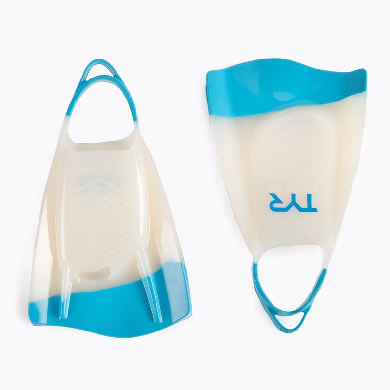 Aripioare de înot TYR Hydroblade alb-albastre LFHYD 2