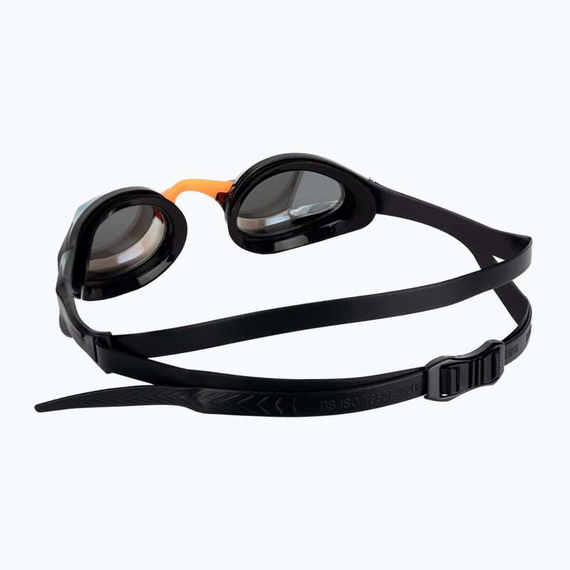 Ochelari de înot TYR Tracer-X Elite Mirrored gold/black 5