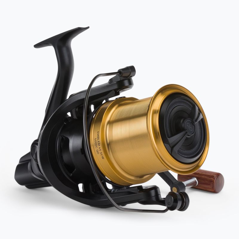 Daiwa Emblem 20-45 SCW QD OT mulineta pentru pescuit crap negru-auriu 10158-646