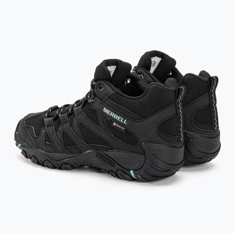 Încălțăminte de turism pentru femei Merrell Claypool Sport Mid GTX black/wave 3