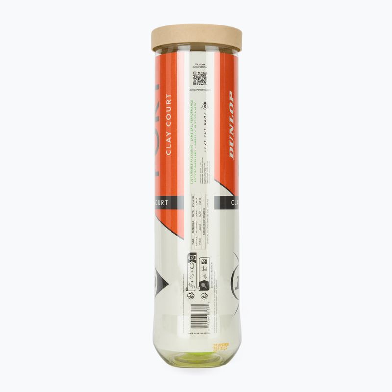 Mingi de tenis Dunlop Fort Clay Court 4B 2025 2