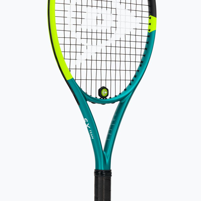 Rachetă de tenis Dunlop SX Team 100 teal/black/yellow 10364303 4