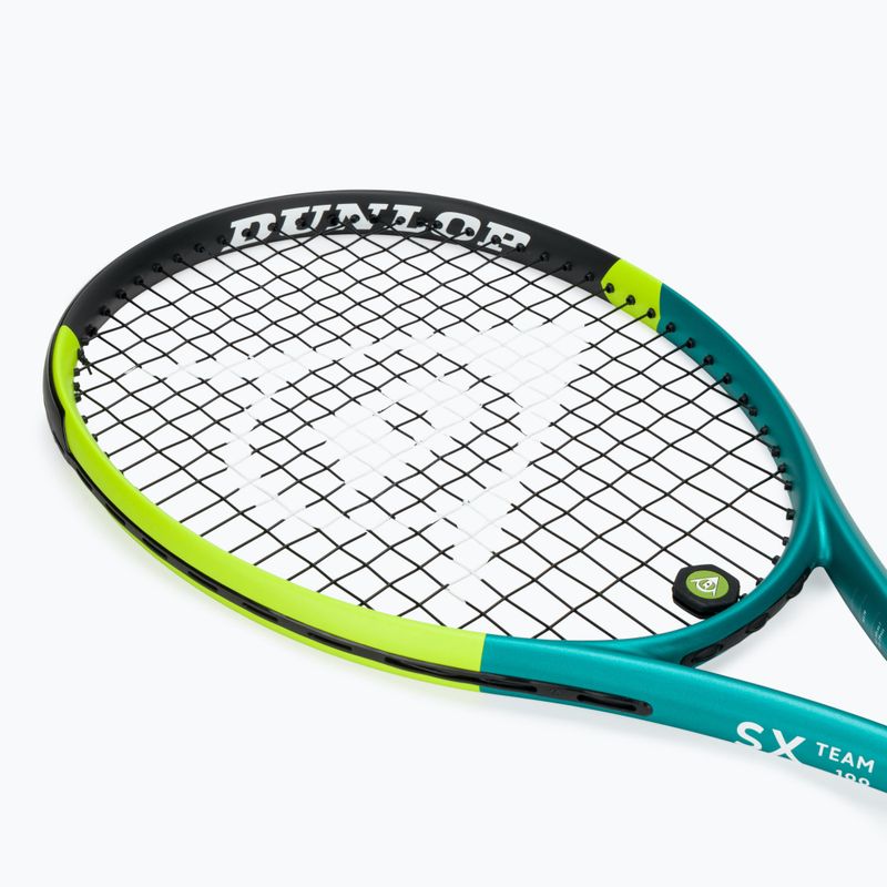 Rachetă de tenis Dunlop SX Team 100 teal/black/yellow 10364303 5