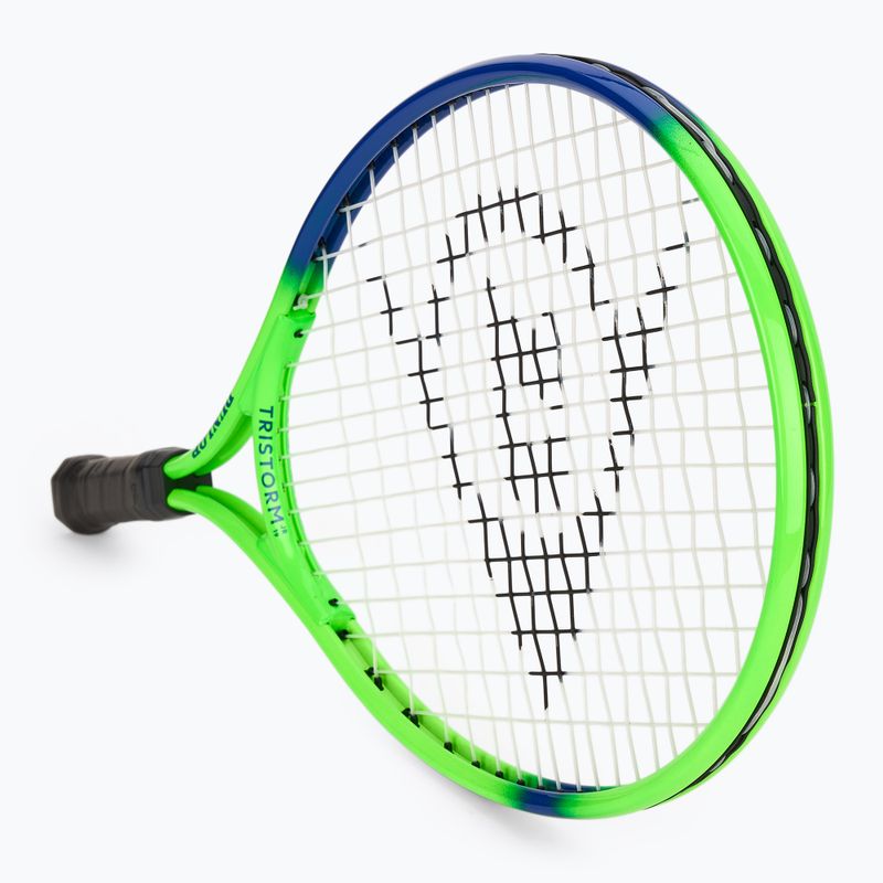 Rachetă de tenis pentru copii Dunlop Tristorm Jr 19 green/blue 2