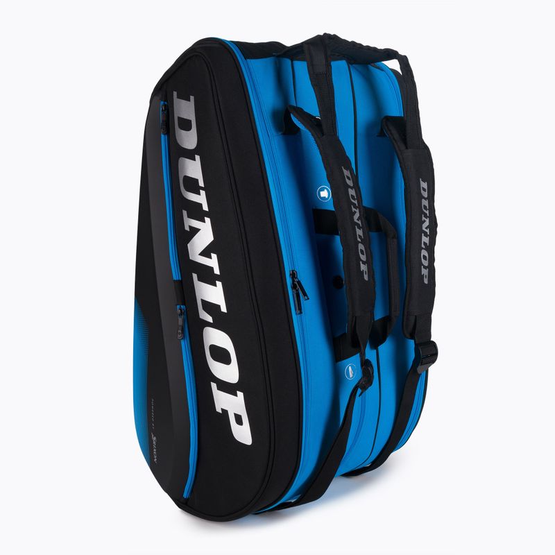 Geantă de tenis Dunlop FX Performance 12Rkt Thermo negru-albastru 103040 4