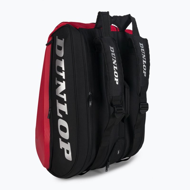 Geantă de tenis Dunlop CX Performance 8Rkt Thermo negru/roșu 103127 4