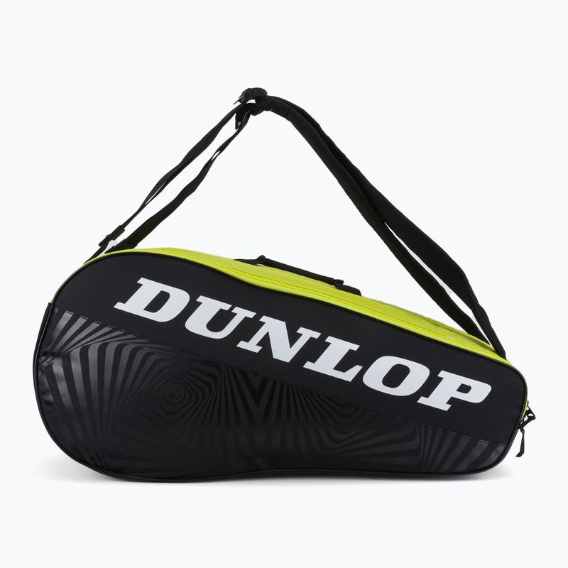 Geantă de tenis Dunlop D Tac Sx-Club 6Rkt negru-galbenă 10325362