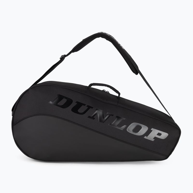 Geantă de tenis Dunlop D Tac Team 3RKT black/ black 3