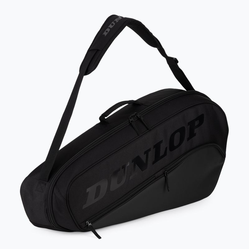 Geantă de tenis Dunlop D Tac Team 3RKT black/ black 5