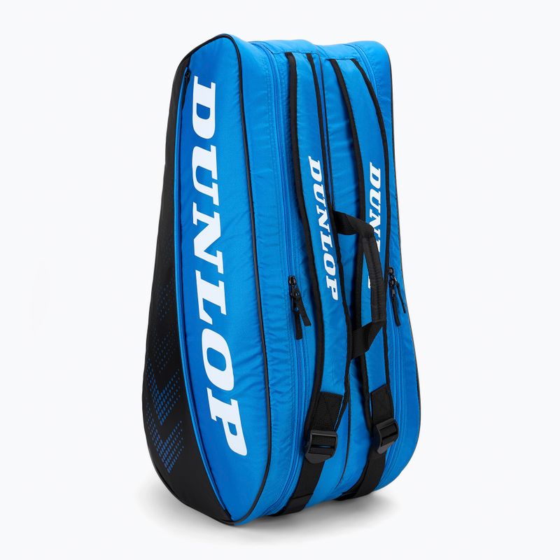 Geantă de tenis Dunlop FX-Club 10 RKT black/blue 4
