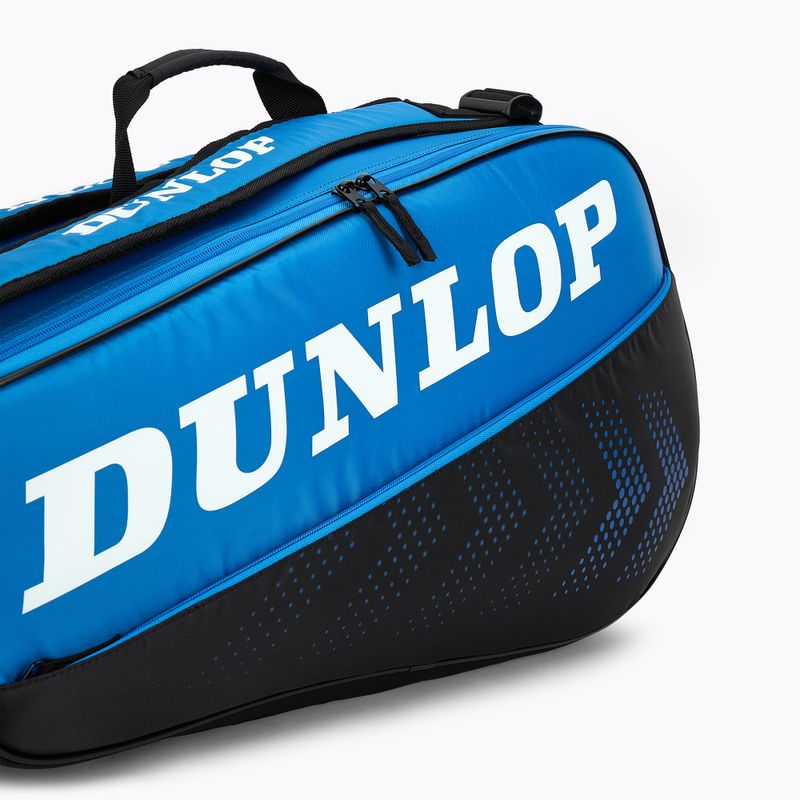 Geantă de tenis Dunlop FX-Club 6 RKT black/black 9