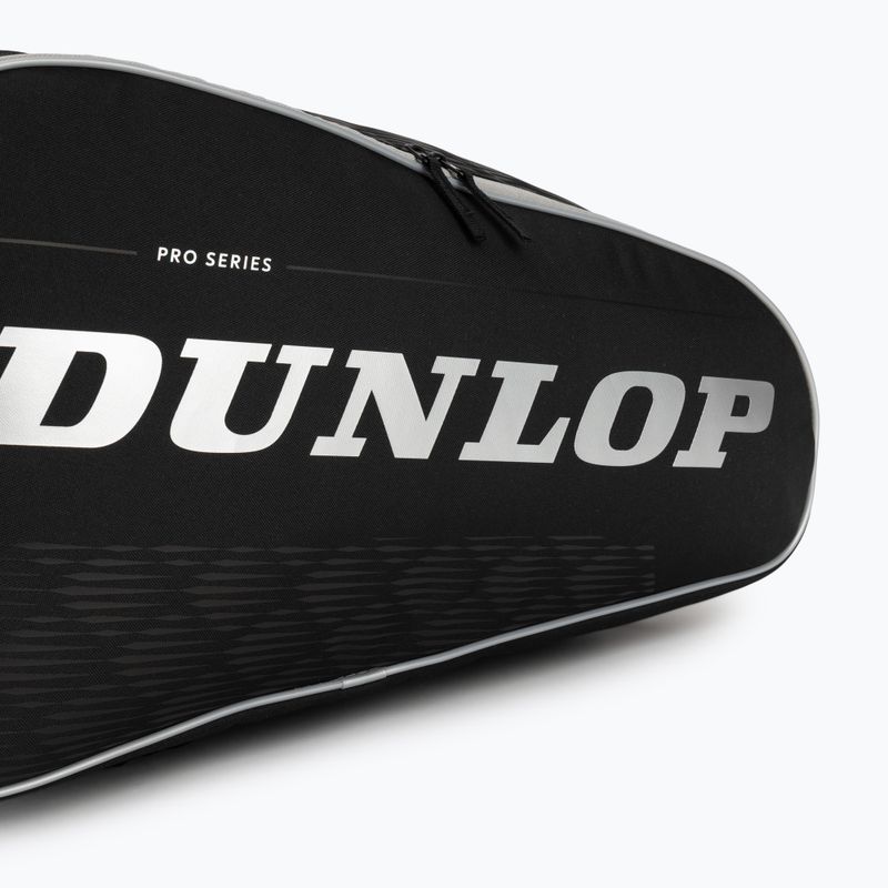 Geantă de padel Dunlop Padel Pro Series black/silver 7