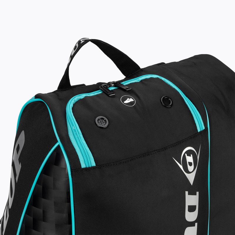 Geantă de padel Dunlop Padel Elite black/petrol 10