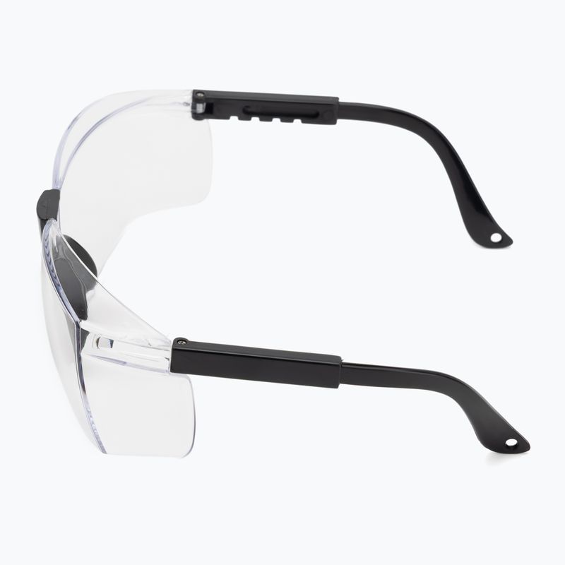Ochelari de squash Dunlop Club Eyewear Protective black/clear 4