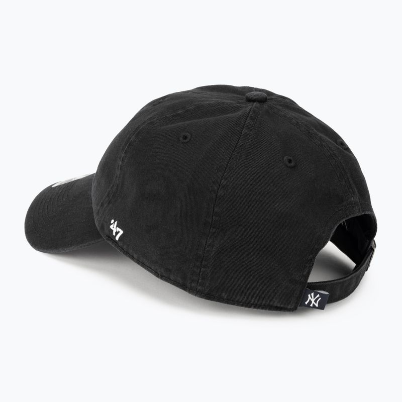 Șapcă  47 Brand MLB New York Yankees CLEAN UP B-RGW17GWSNL black 3