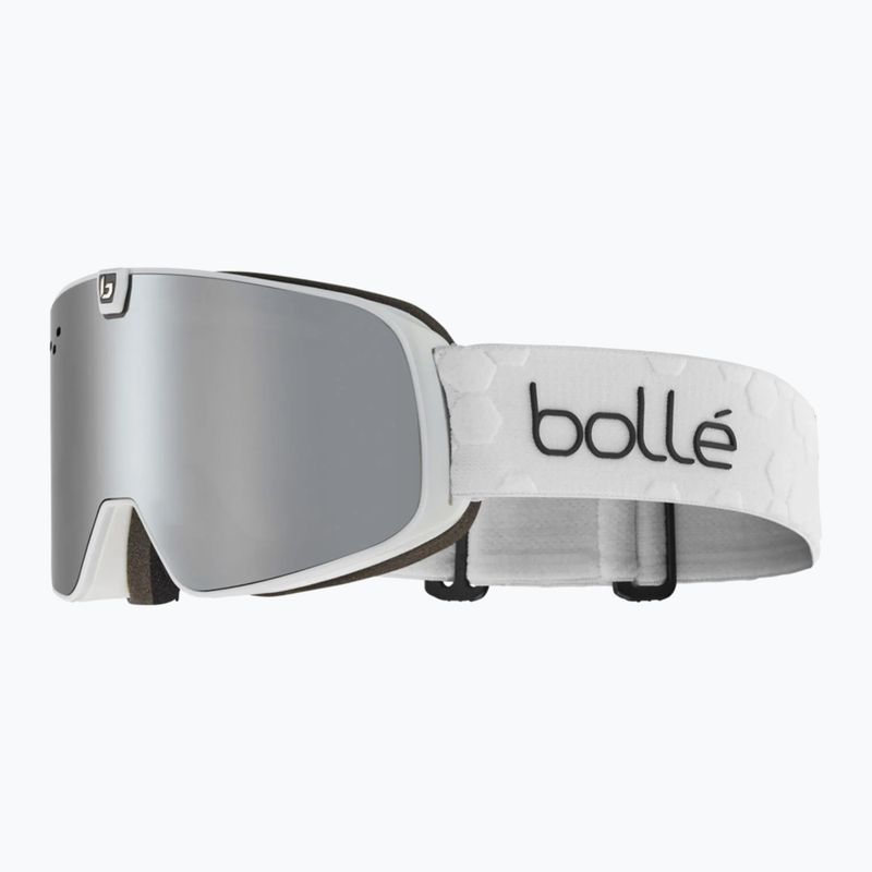 Ochelari de schi Bollé Nevada Neo white matte/black chrome&light vermillon blue 2