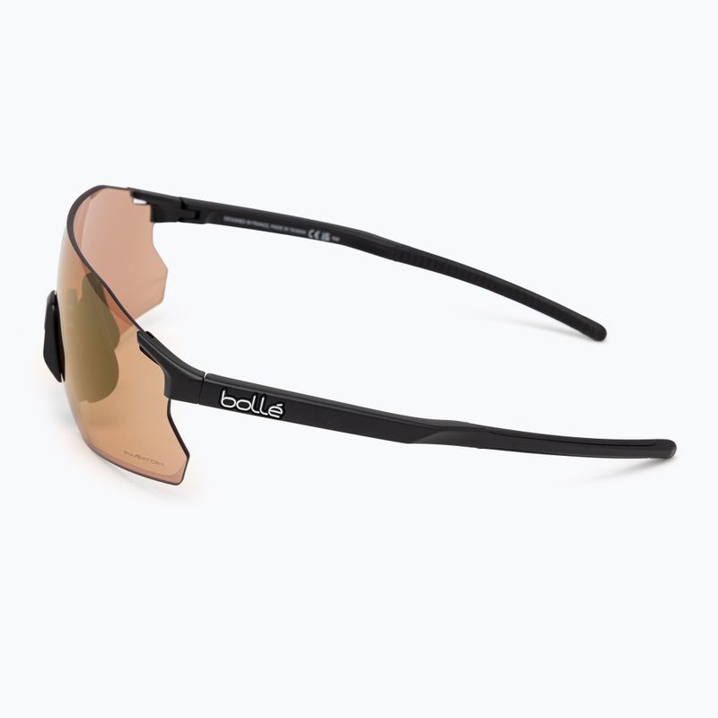 Ochelari de soare Bollé Icarus black matte/phantom brown red photochromic 4