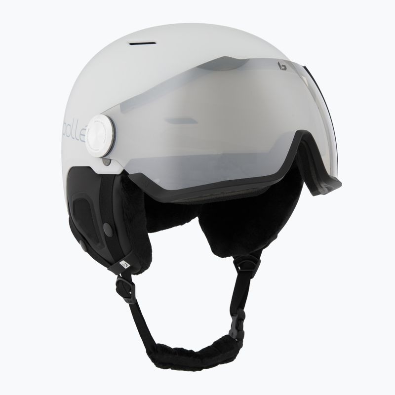 Cască de schi Bollé Might Visor off white matte/brown gun 8