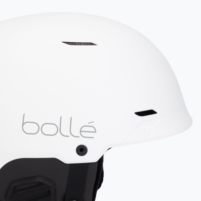 Cască de schi Bollé Mute white matte 7