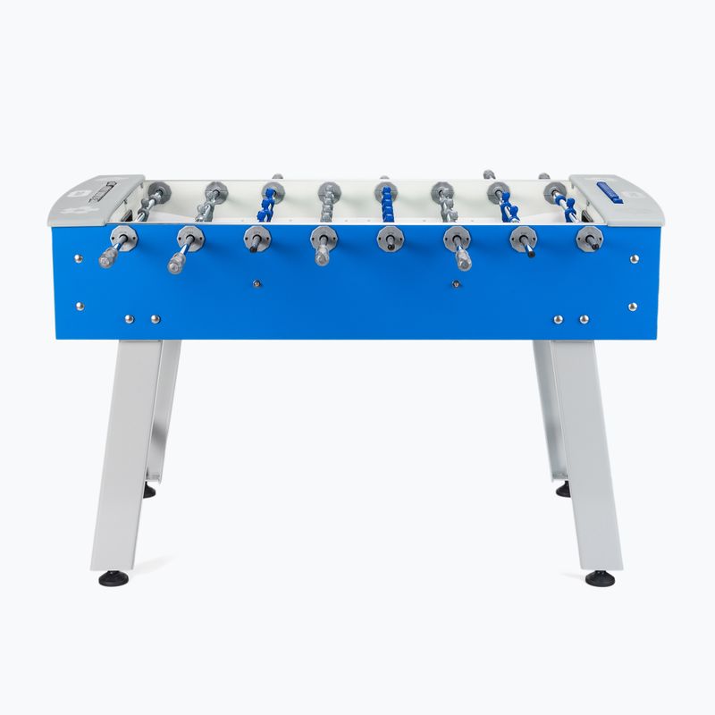FAS SMART Masă de foosball pentru exterior cu stâlpii de trecere dreaptă, albastru 0CAL2749 2