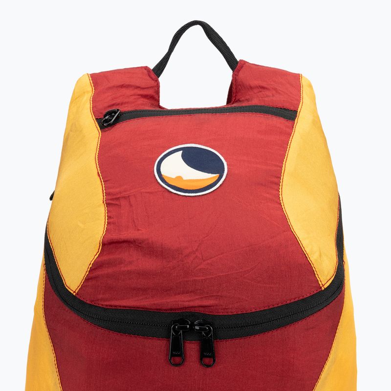 Rucsac Ticket To The Moon Mini 15 l burgundy/dark yellow 4