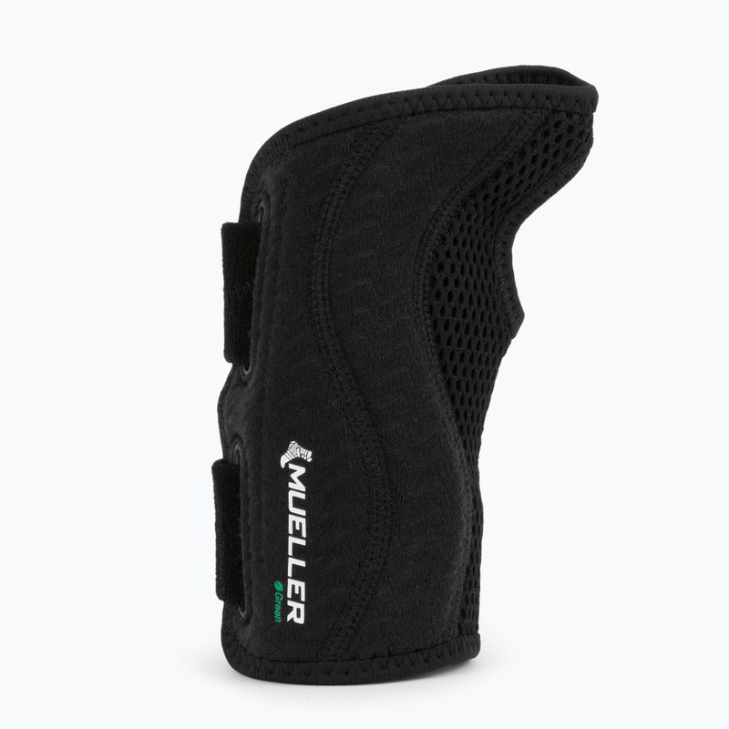 Mueller Fitted Wrist Brace stabilizator încheietura mâinii stângi negru 86272