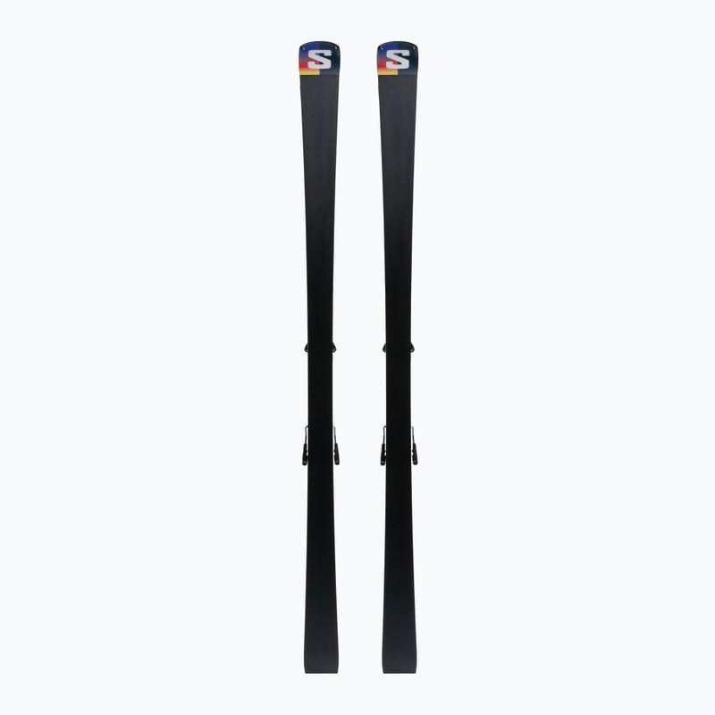 Salomon S Race GS 10 + M12 GW albastru și alb schiuri de coborâre L47038300 3
