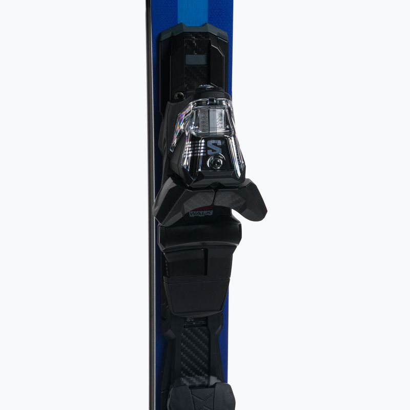 Salomon S Race GS 10 + M12 GW albastru și alb schiuri de coborâre L47038300 6