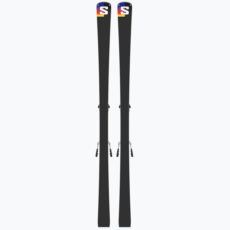 Salomon S Race GS 10 + M12 GW albastru și alb schiuri de coborâre L47038300 11