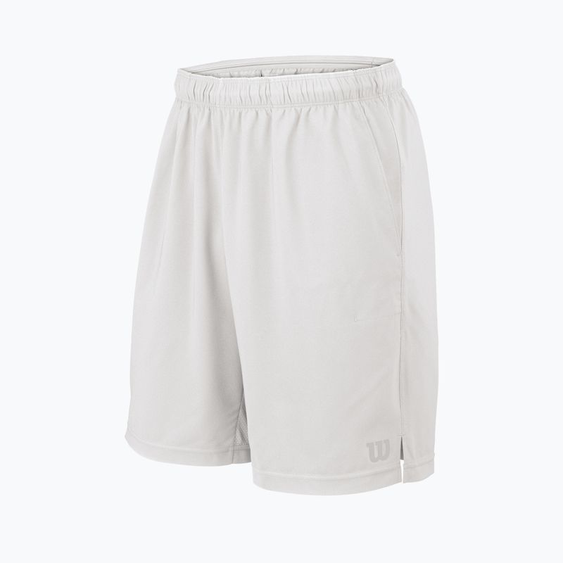 Pantaloni scurți de tenis pentru bărbați Wilson Rush 9 Woven Short alb WRA746601