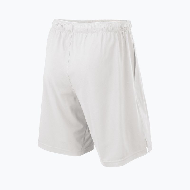 Pantaloni scurți de tenis pentru bărbați Wilson Rush 9 Woven Short alb WRA746601 2
